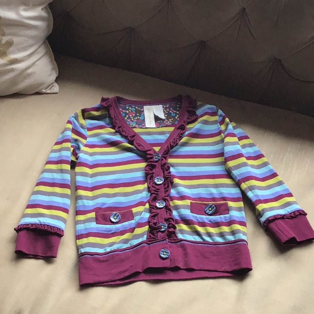 Cardigan top.